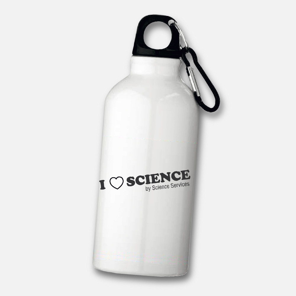 I Love Science, Trinkflasche