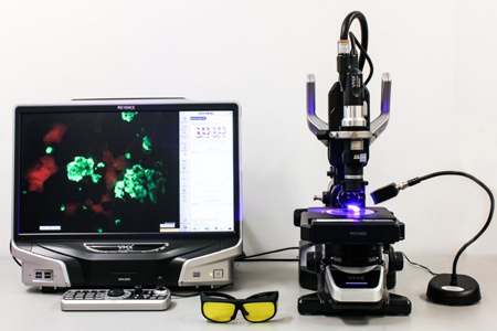 NIGHTSEA Fluoreszenz-Adapter für Keyence VHX Mikroskope