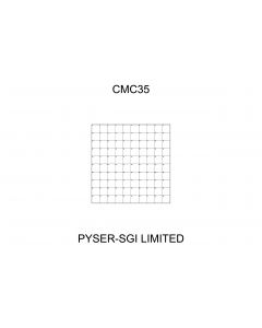 Correlative Microscopy Coverslips® CMC34A Grid Schematics – CMC35 Grid Schematics