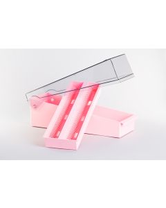 SlideFile™ Objektträgerbox-System für 100 Objektträger, stapelbar, verschiedene Farben