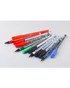 Manomark Pen™, für alle Oberflächen, Set(4 schwarze, 2 rote, 2 grüne, 2 blaue, 2 orange), 12 Stück