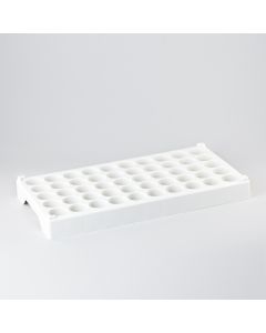 50-Place Scintillation Vial Rack, white, each