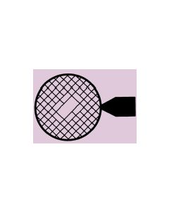 TEM Grids, 100 Mesh, quadratisch, 200µm Loch, mit Griff, Ni, 100 Stück