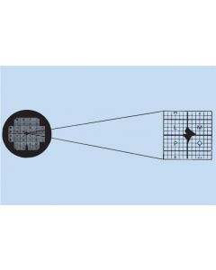 TEM Grids, 400 Mesh, H7 Referenz Muster, Ni, 100 Stück