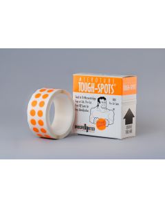 Tough-Spots® eine Rolle, D: 9,5mm, orange, 1000 Stück