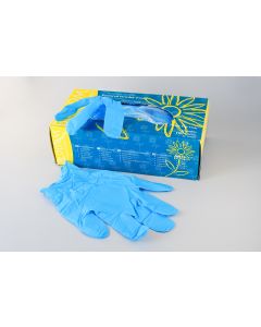 Handschuhe, Nitril, blau, puder-frei, Grösse: Small, 100 Stück--3-
