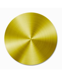 Sputter-Target, Gold, Ø57mm x 0,2mm, 99,99% Au, each