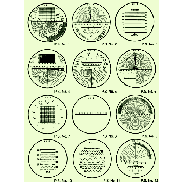 Measuring Scales for Measuring Magnifier for 10x