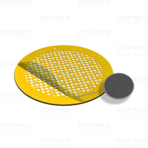 TEM Grids, Karbonfilm beschichtet, 200 Mesh, Finder F1, Au