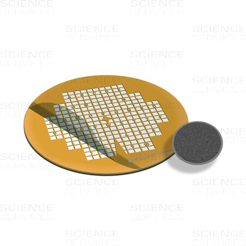 TEM Grids, Carbon Film coated, 200 Mesh, London Finder LF 200, Cu