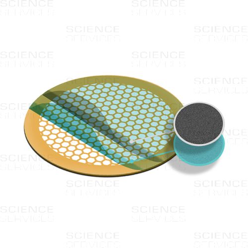 TEM Grids, Formvar/Carbon Film coated, 200 Mesh, hexagonal, Cu