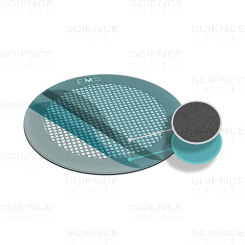 TEM Grids, Formvar/Carbon Film coated, 200 Mesh, thin Bars, square, Ni 