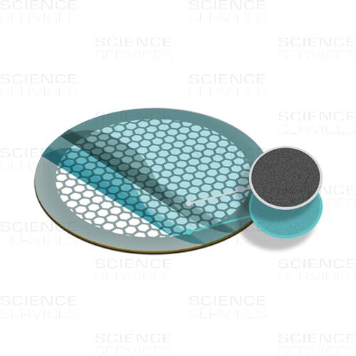 TEM Grids, Formvar/Carbon Film coated, 200 Mesh, thin Bars, hexagonal, Ni