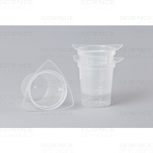 Tri Corn Beaker, Messbecher, Plastik, 50ml, 100 Stück