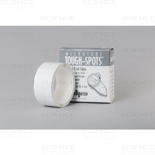 Tough-Spots® eine Rolle, D: 9,5mm, weiss, 1000 Stück