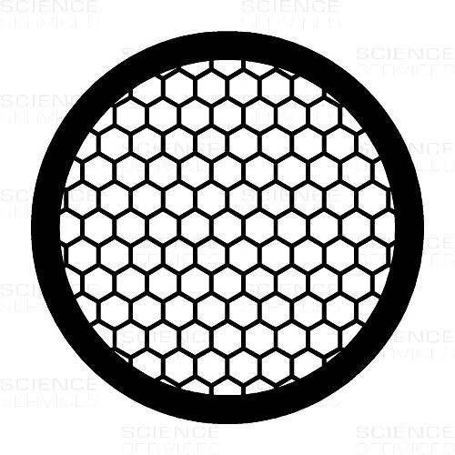 TEM Grids, 100 Mesh, hexagonal, Au, 50 pieces
