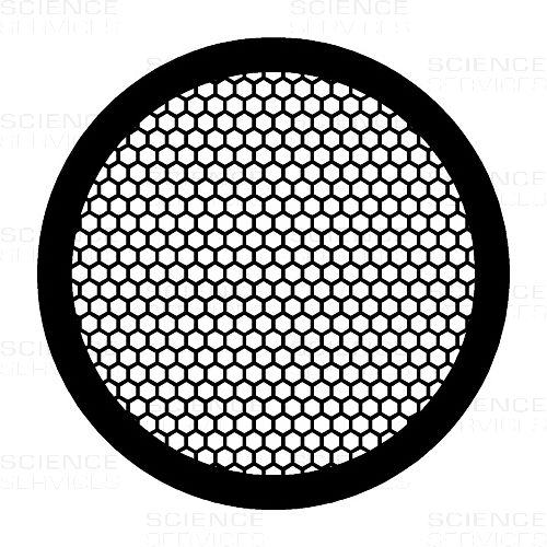 TEM Grids, 200 Mesh, hexagonal, Au, 50 pieces