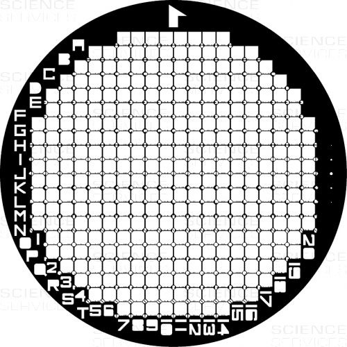 TEM Grids, Finder, 200 Mesh, square, Ni, 25 pieces