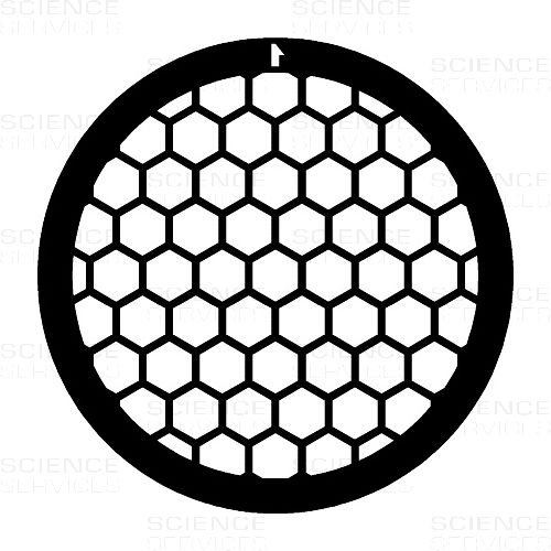 TEM Grids, 75 Mesh, hexagonal, Au, 50 pieces