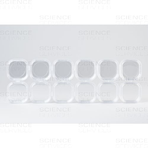 Membran Box, quadratisch, transparent, Kapazität 10g--2-