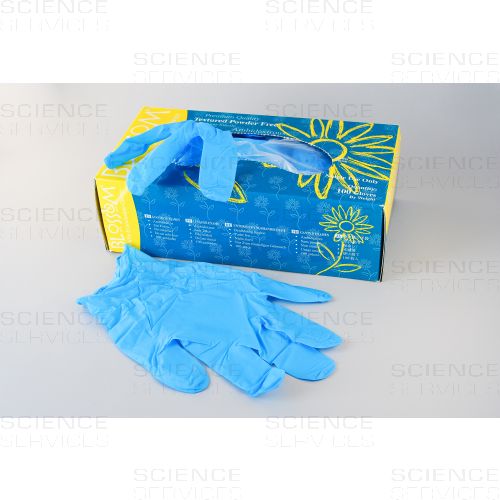 Handschuhe, Nitril, blau, puder-frei, Grösse: Large, 100 Stück--3-