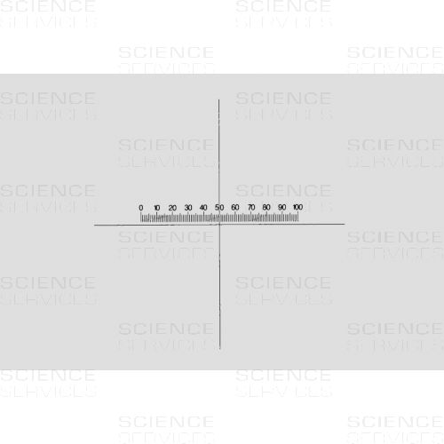 NE7 - Horizontal Micrometer Scale with Crosslines, different diamters