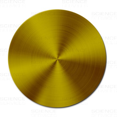 Sputter-Target, Gold, Ø54mm x 0,2mm, 99,99% Au, 1 Stück