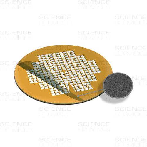 TEM Grids, Carbon Film coated, 200 Mesh, London Finder LF 200, Cu