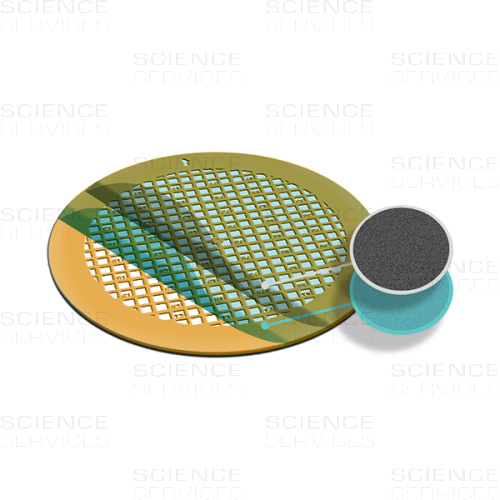TEM Grids, Formvar/Carbon Film coated, 200 Mesh, Gilder Finder F1, Cu