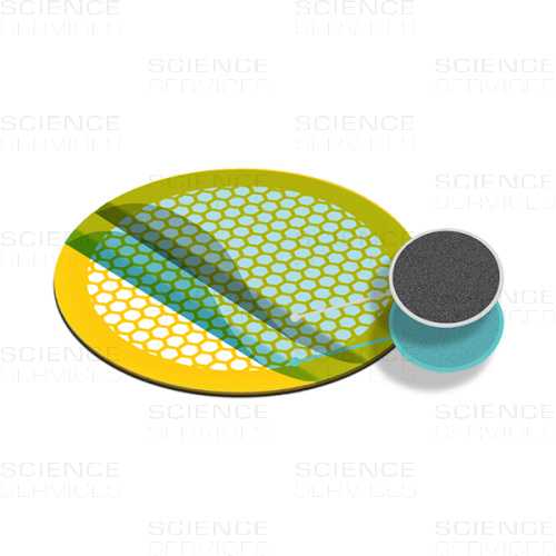 TEM Grids, Formvar/Carbon Film coated, 100 Mesh, hexagonal, Au
