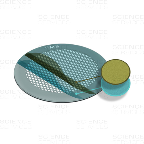 TEM Grids, Formvar/Silicon Monoxide Film coated, 400 Mesh, Ni, 50 pieces