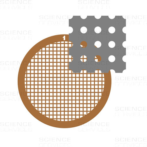 C-flat™ thick, 200 Mesh, 1,2µm Lochgröße, 1,3µm Lochabstand, Cu