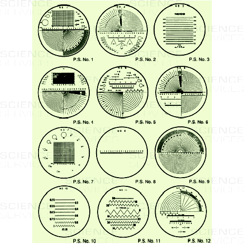 Measuring Scales for Measuring Magnifier for 10x