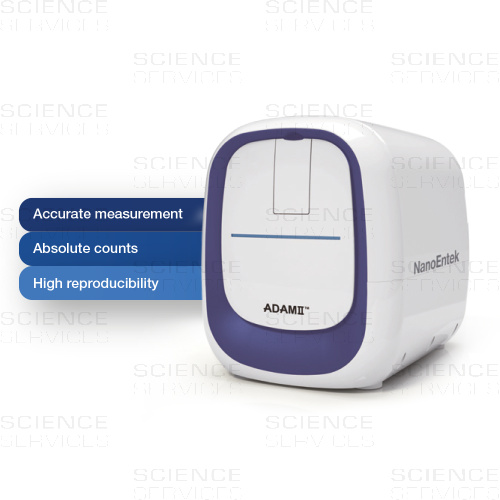 ADAMII™-LS - Fluorescence cell analyzer for life science and cell biology