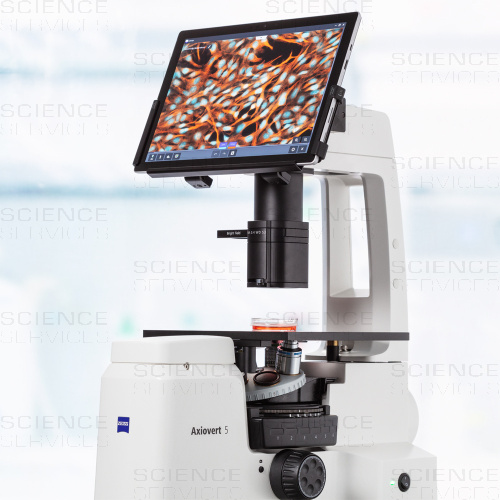 ZEISS Axiovert 5 digital - inverted digital microscope with LED fluorescence