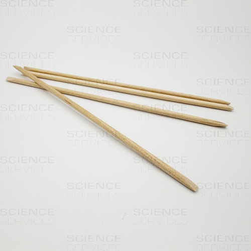Wood Stick Applicators, double bevel both ends, lengths 178mm, 4mm thick, 100 pieces