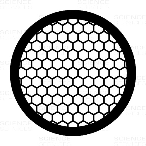 TEM Grids, 100 Mesh, hexagonal, Cu, 100 pieces