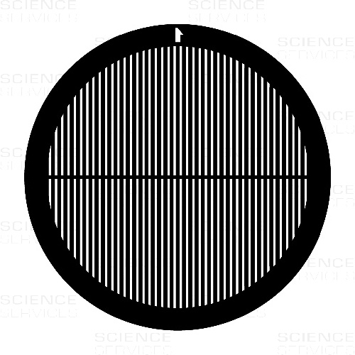 TEM Grids, 400 Mesh, parallel Bars with Dividers, Ni, 100 pieces