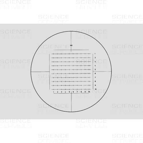 G47 - Zeiss Integrating Eyepiece Disc 100 Points, different diamters