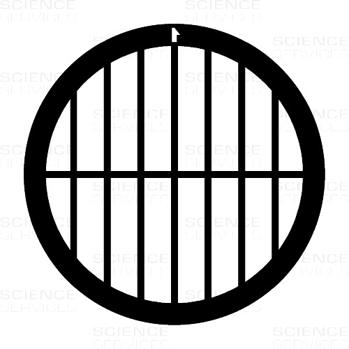 TEM Grids, 75 Mesh, parallel Bars with Dividers, Ni, 100 pieces