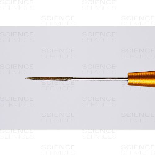 Micro-Tools, Mikro Diamant-Feile, rund, Tip 0,5mm--3-
