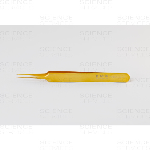 Ultrafeine Pinzette, Style 5, SA mit Gold-Beschichtung--1-