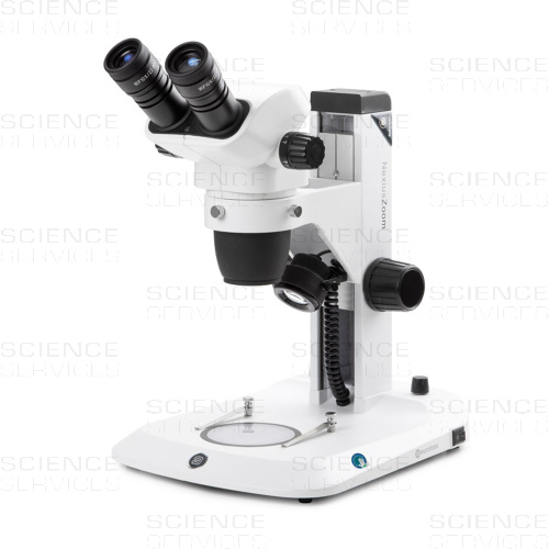 Euromex NexiusZoom (EVO) - Stereo zoom reflected light microscope for beginners and improvers