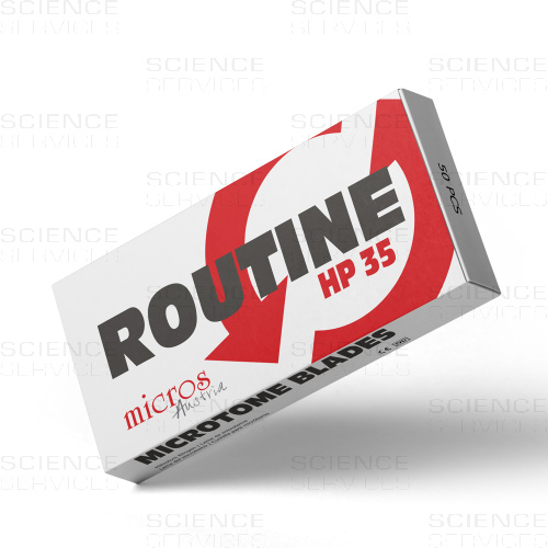 HP35 ROUTINE - MICROS Microtome Blade, High Profile, 50 pieces