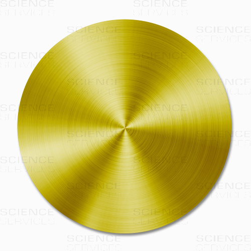 Sputter target, gold/palladium, Ø54mm x 0.1mm, 60/40 Au/Pd, 99.99%, each
