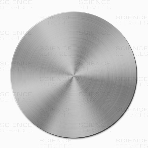 Sputter target, platinum, Ø54mm x 0.1mm, 99.99% Pt, each