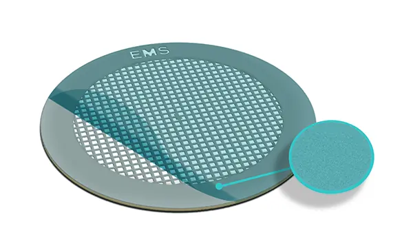 TEM Grids, Formvarfilm beschichtet, 1000 Mesh, dünne Stege, quadratisch, Ni