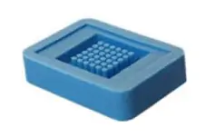 Arraymold Kit D, 36 Vertiefungen, 2mm, blau, 1 Stück