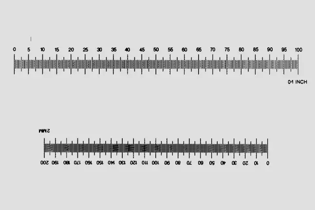 Combined Metric/Imperial Pattern S20