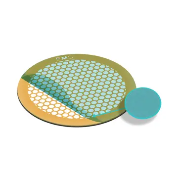 TEM Grids, Formvarfilm beschichtet, 600 Mesh, dünne Stege, hexagonal, Cu